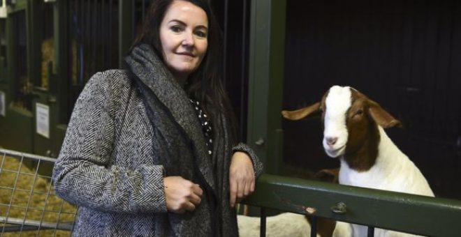 Lynn Bell, CEO of Love Learning said the farm was a hidden gem in Gorgie<br><i style="color:#000000;"> THE SCOTSMAN PUBLICATIONS</i></br>